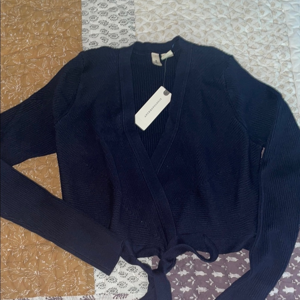 Elegant Navy Sweater